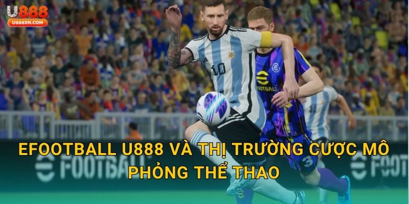 eFootball U888 và thị trường cược mô phỏng thể thao