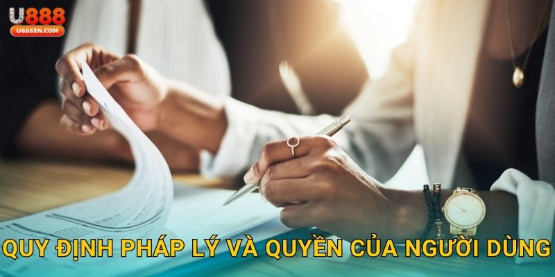 Miễn trừ trách nhiệm – Bảo vệ quyền lợi người chơi tại U888 2 Quy định pháp lý và quyền của người dùng